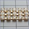 3 Row Rhinestone Chain